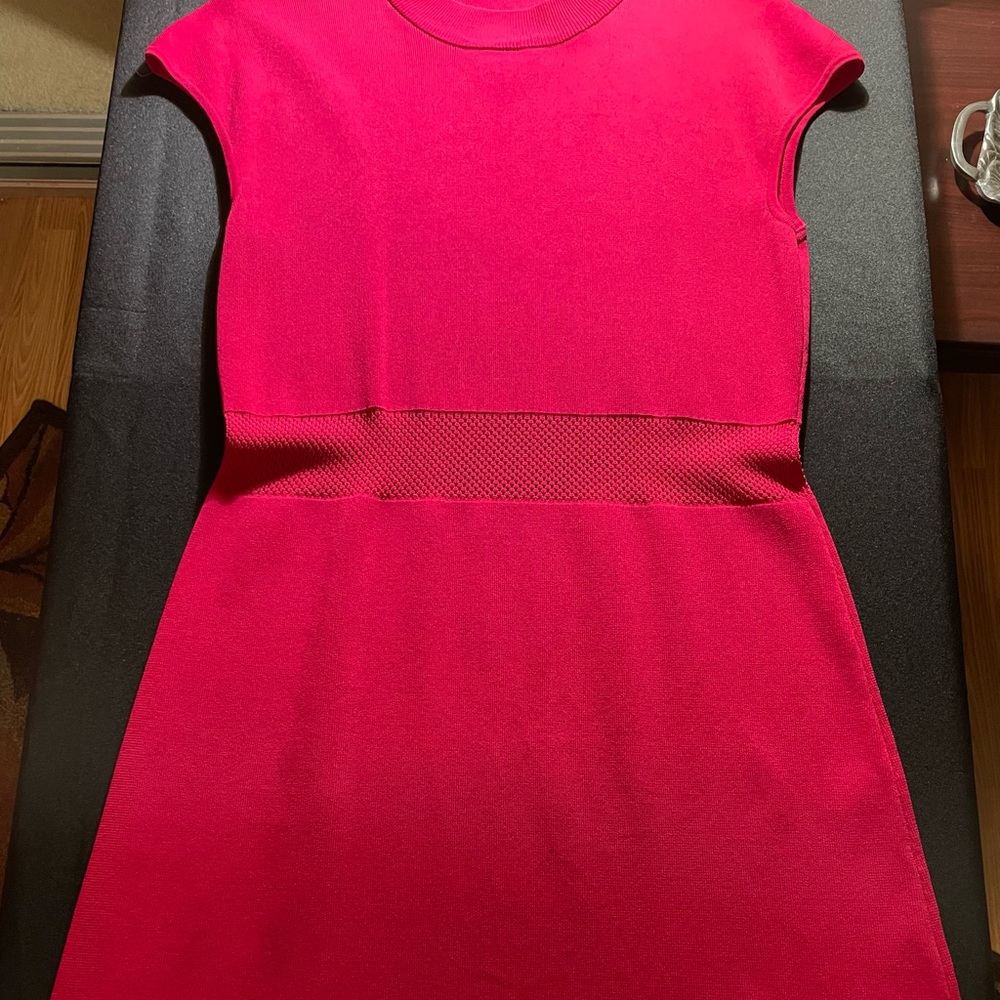 New York & Company Pink Sleeveless Bodycon Cocktail Dress